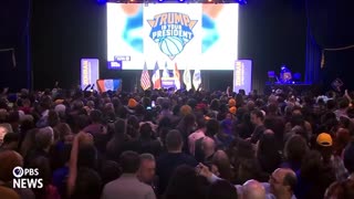 🟢 HILARIOUS: Mamdani Screen Hacked At Victory Party -- "Trump Is Your President"