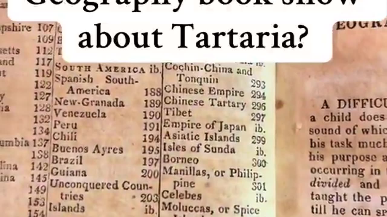 1820s book and Tartaria