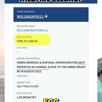 It’s the SAME COMPANY doing the LA fire cleanup, WHAT ARE THE ODDS?!?