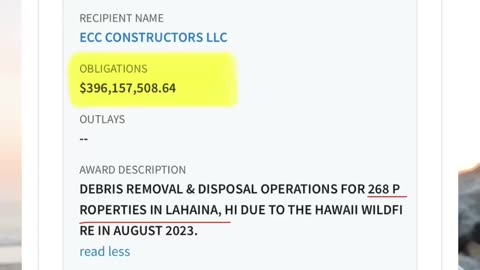It’s the SAME COMPANY doing the LA fire cleanup, WHAT ARE THE ODDS?!?