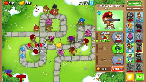 Bloons TD 6 Ape Field Medium Round 40