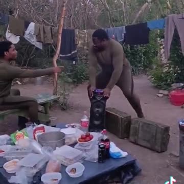 African Mercenary Pizza Party