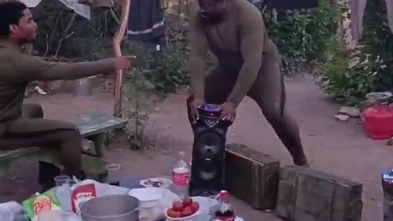 African Mercenary Pizza Party