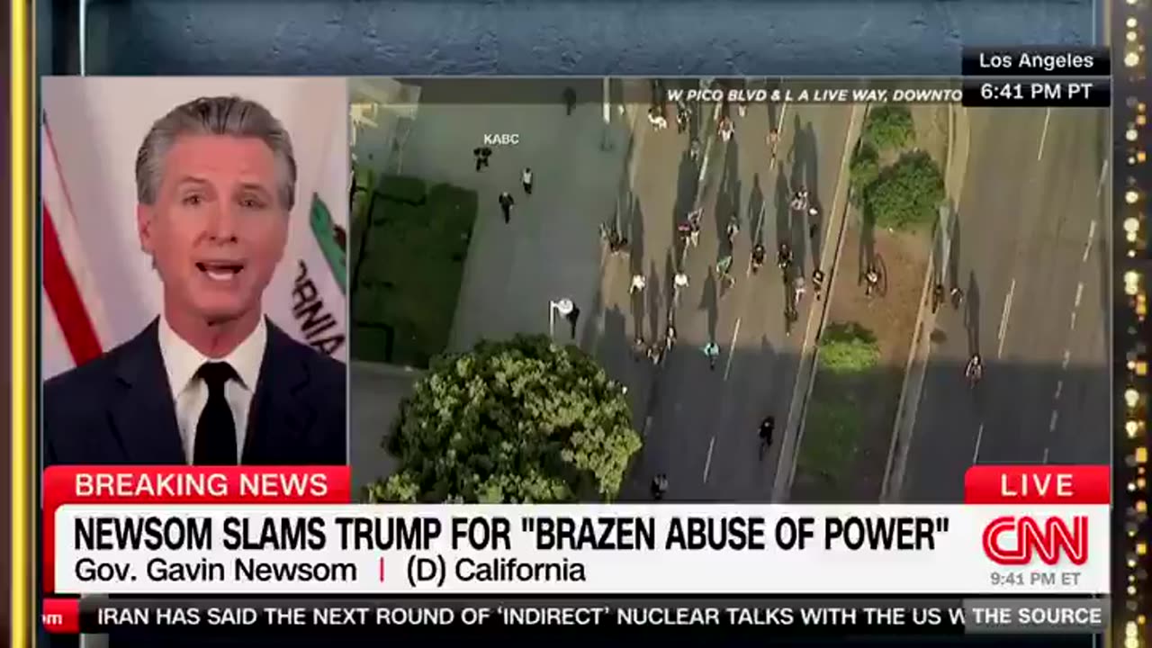 INSANE: Gavin Newsom is now inciting riots in other states
