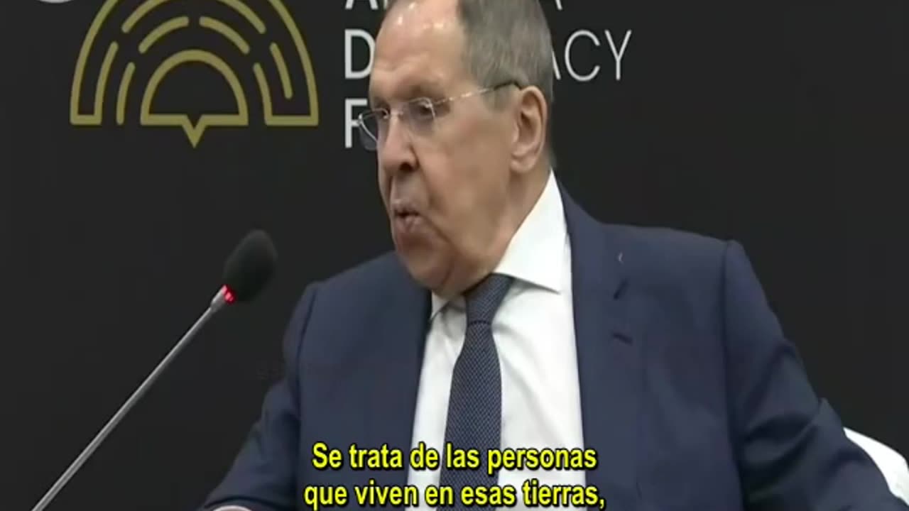 Lavrov: uma voz para ser escutada atentamente.