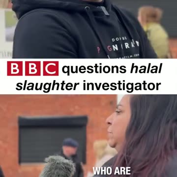 BBC interview me at the halal slaughterhouse we investigated