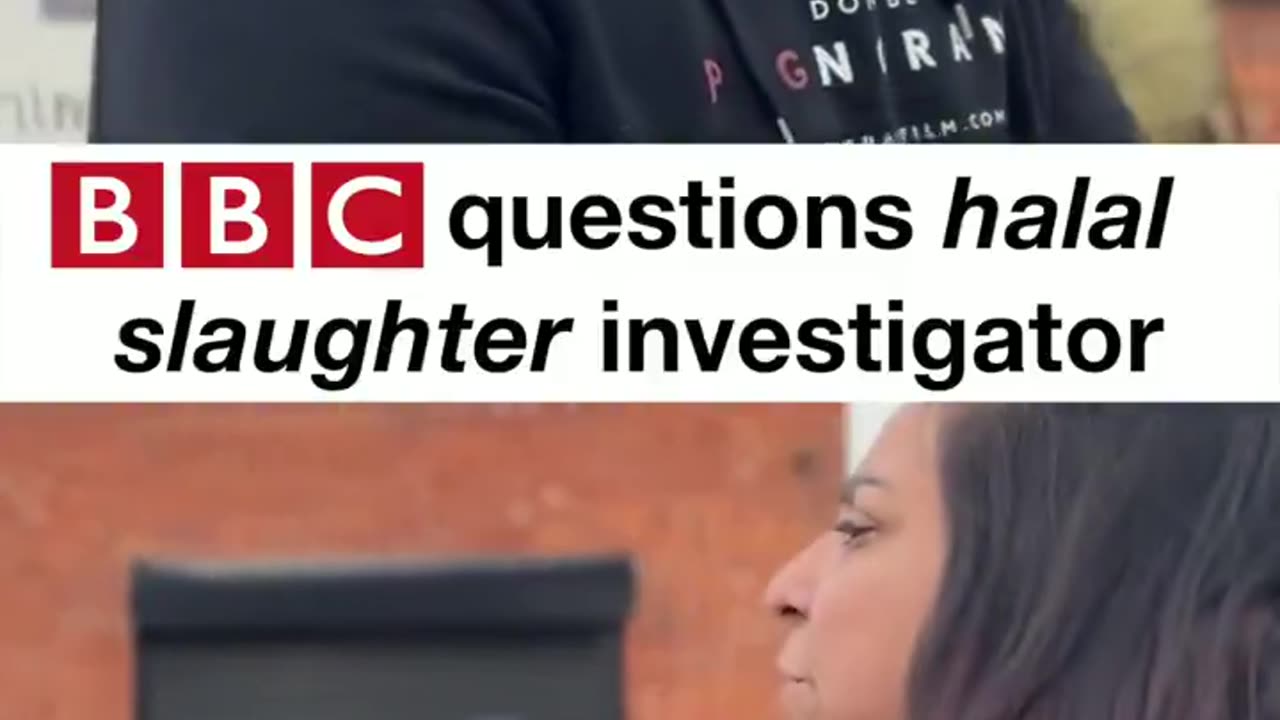 BBC interview me at the halal slaughterhouse we investigated