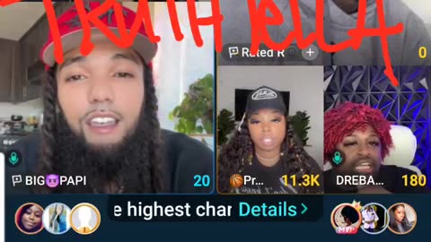 TRINA B ON HUSH MODE AFTER BEING SAT TF DOWN BY 4 STRAIGHT CLIPS JOINS TEAM PK