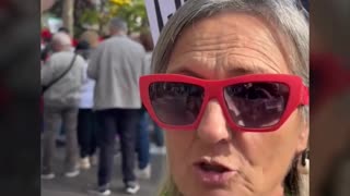 Entrevistando a personas por Madrid con motivo de la manifestación convocada por CGT