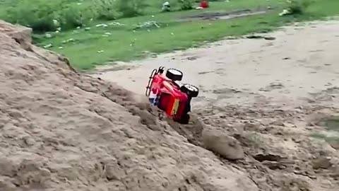Rc police jeep mostdungra jeep