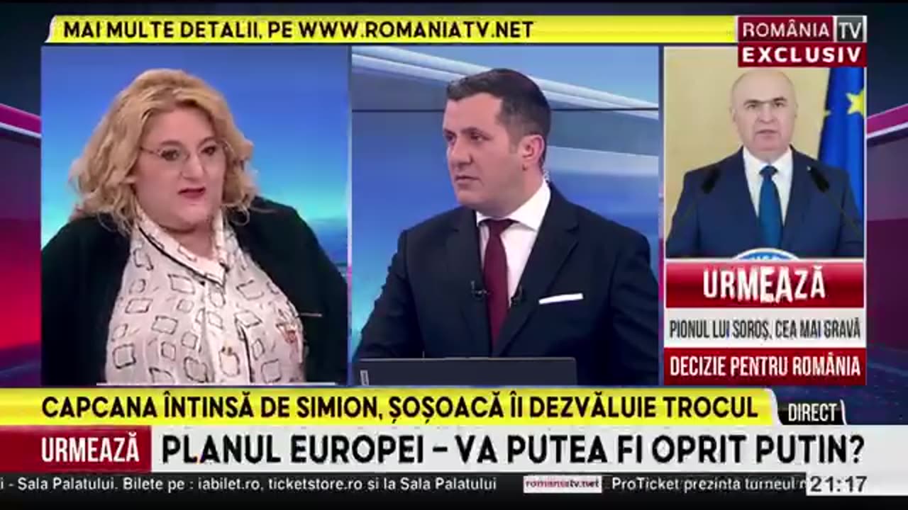 Diana Șoșoacă - Dezvăluiri despre George Simion - România TV