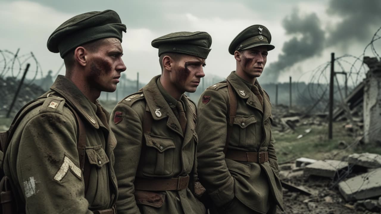Second World War - a Total War with more than 70 million victims - The Axis powers vs the Allies