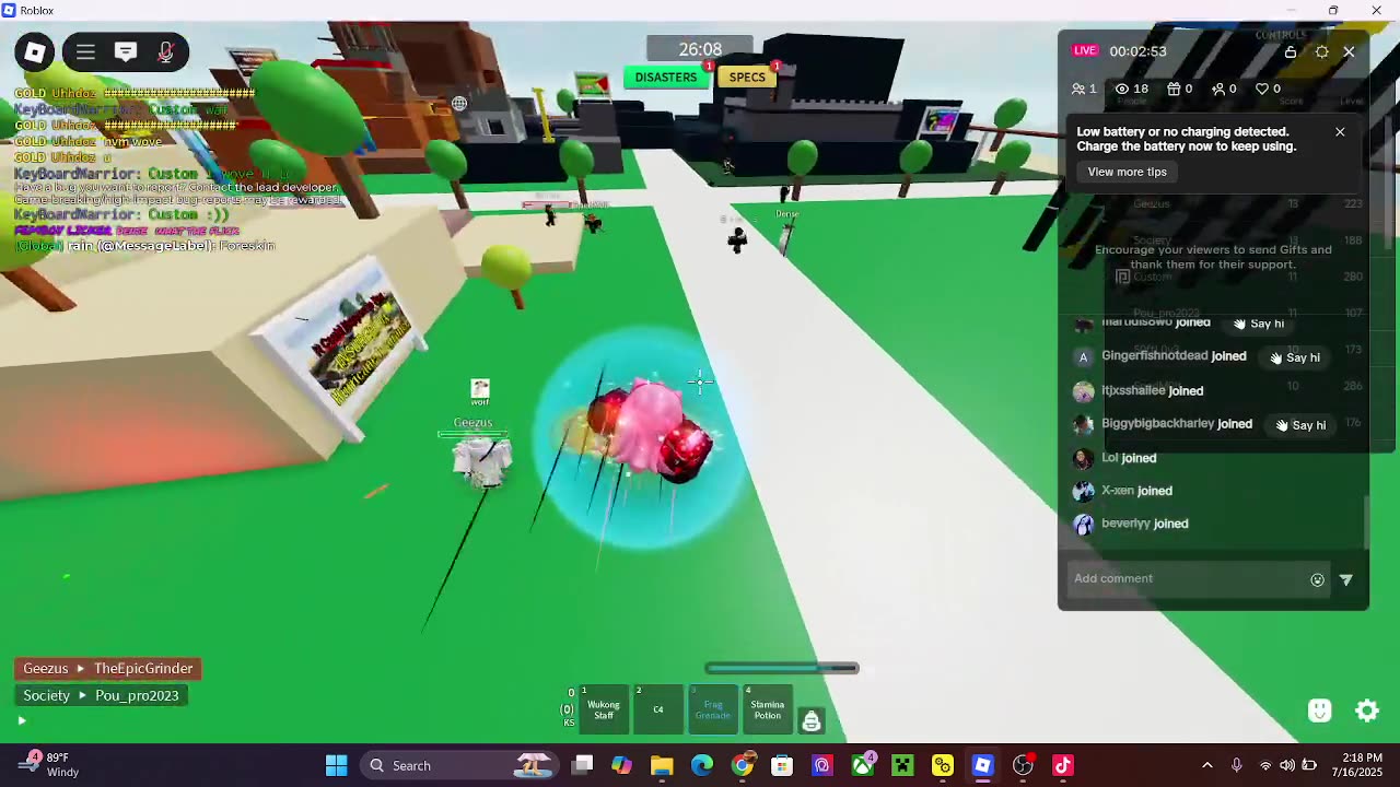 Roblox COmbat Warriors