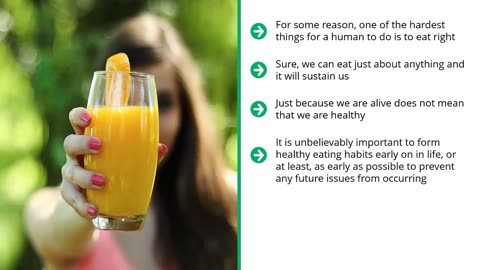 Eating Right - Introduction