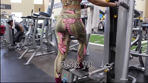 My gym booty workout 