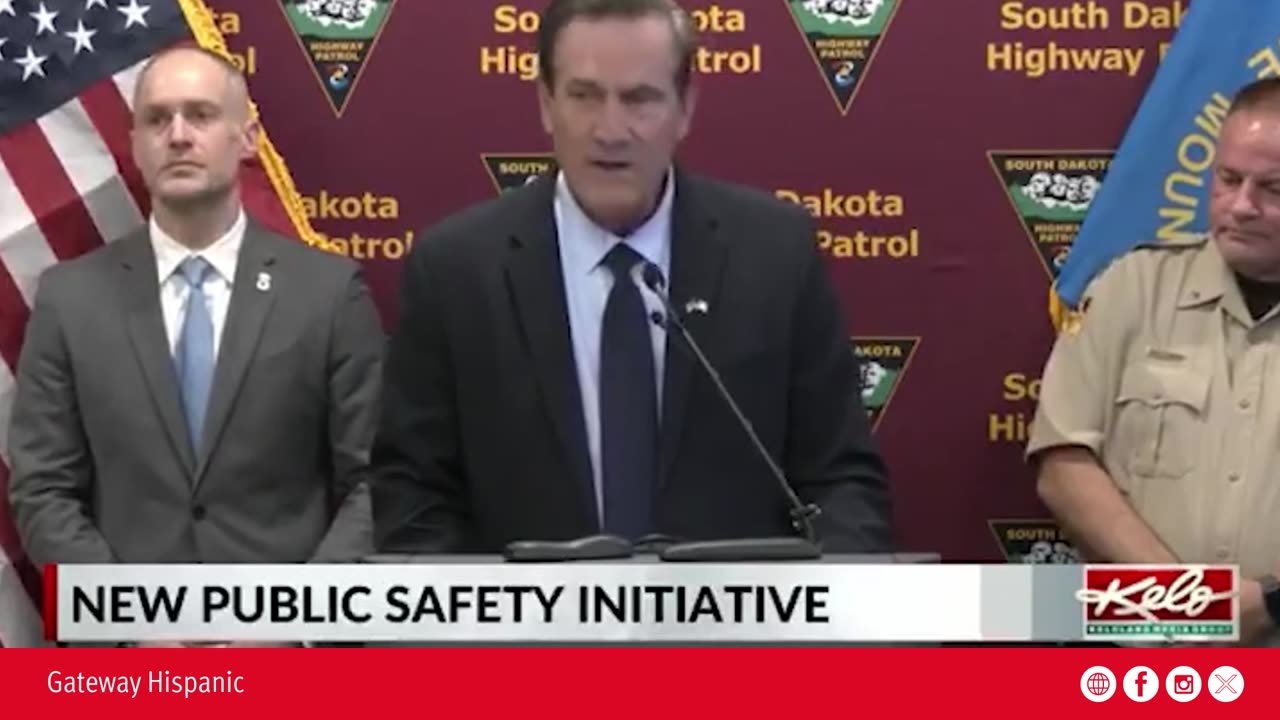 South Dakota Governor announced "Operation Prairie Thunder"