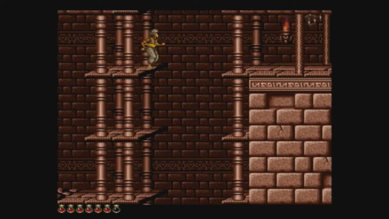 Prince Of Persia (SNES) Walkthrough - Level 6