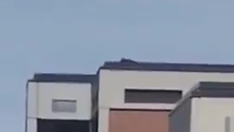 Eyewitnesses recorded someone on the roof from which shots were allegedly fired at Charlie Kirk.