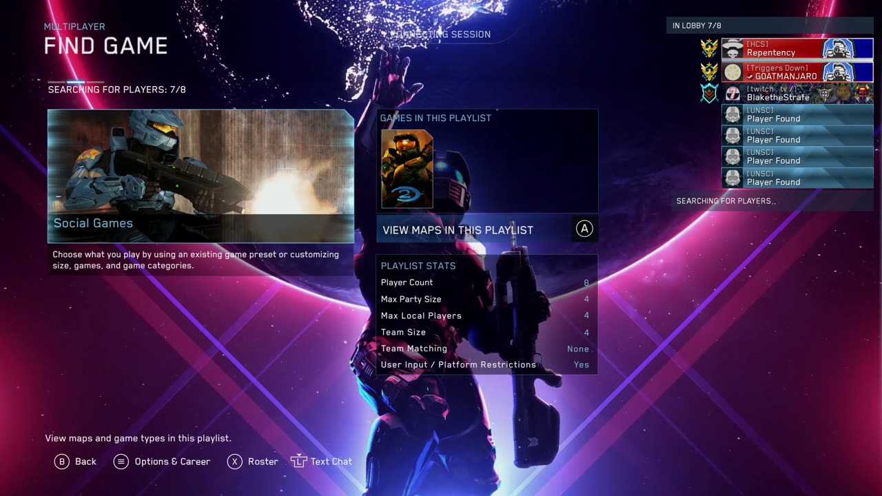 Halo 2 Pro's Play MCC with Skilled Based Matchmaking PTSD