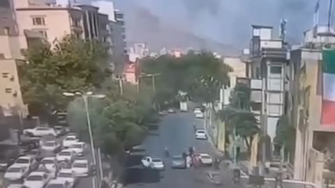 Watch: Amazing footage being distributed in Iran shows Israeli attack from the war