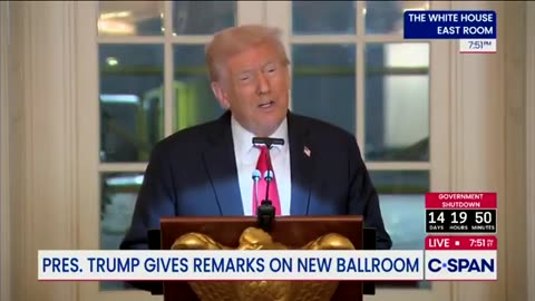 Watching Trump talk about the new structures he's putting up only proves how much...