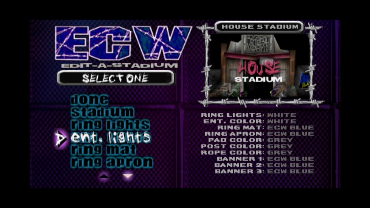 Outfit Change +CAREER MODE ECW HCR CHRISTIAN THE VAMPRISS CONTINUED