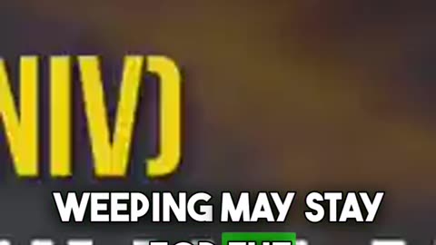 From Mourning to Rejoicing: God Keeps His Promise