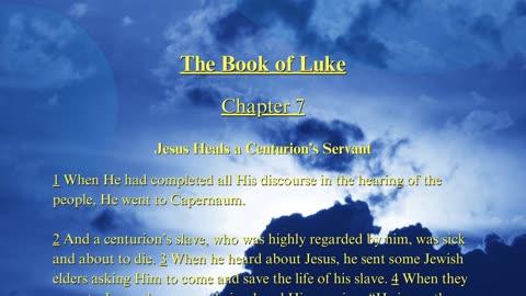Christian Meme Video: Luke Chapter 7 (12/14/2025)