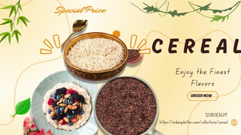 Fuel Your Day Right: The Power of Urban Platter Cereal