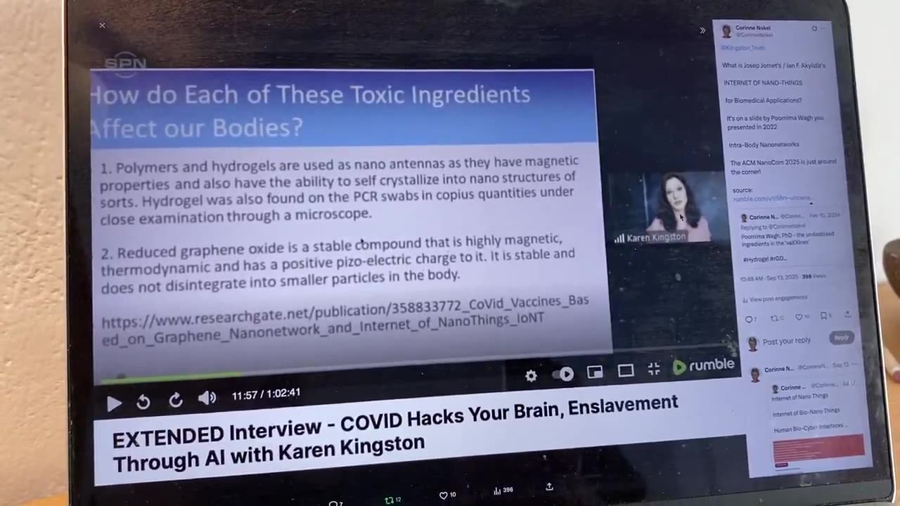 ASK KAREN KINGSTON About Operation Telecommunication IEEE 1906.1.1 #CiscoYANGSuite Wireless Biomedical Telemetry