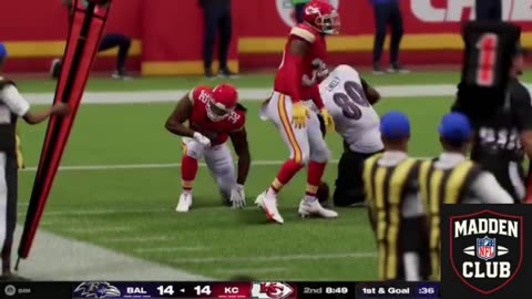 NFL Madden - Ravens vs Chiefs: Tough Match