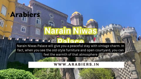 Top heritage hotels to stay in during your Jaipur tours.