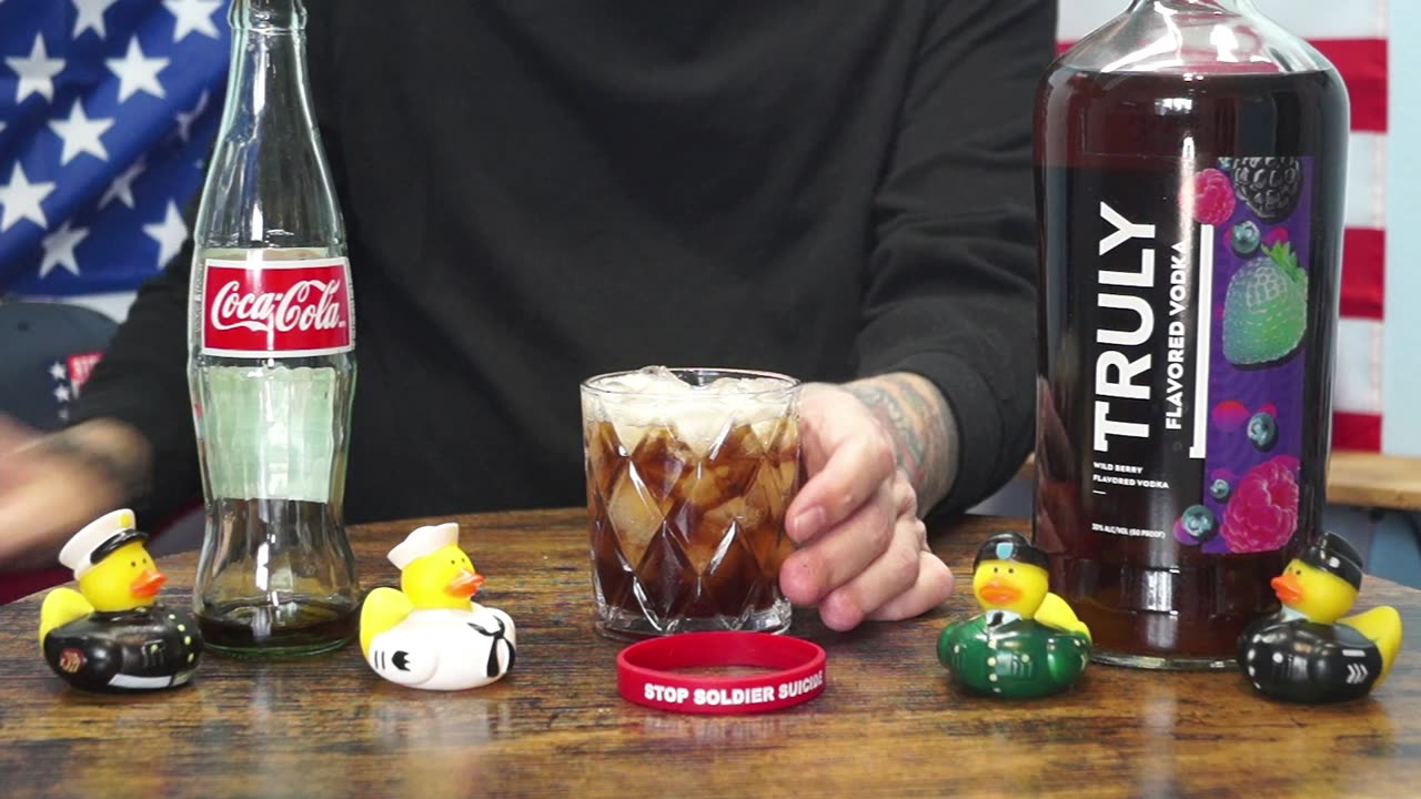 Birk Griffiths - Truly Wild Berry Vodka & Coke from Mexico