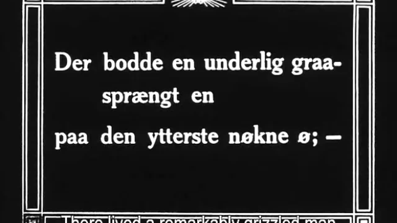 A Man There Was (1917) director Victor Sjöström (Seastrom)
