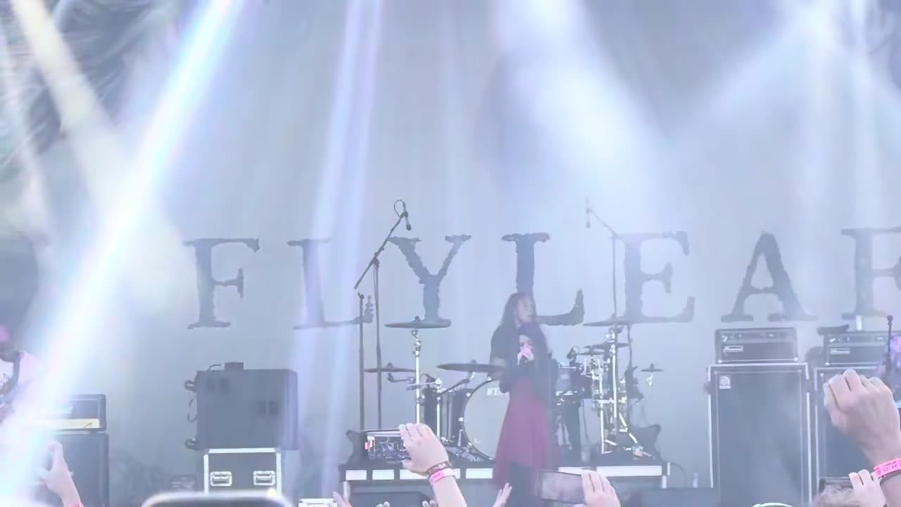 Flyleaf All Around Me Live at Boardwalk Rock, Ocean City Beach Maryland 2025