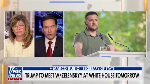 Marco Rubio Talks to Maria Bartiromo About Tomorrow’s Meeting With Zelenskyy