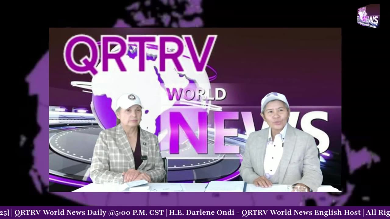 H.E Darlene Ondi QRTRV World News Host Interviewing HRM Romana Didulo the 1st V1-5