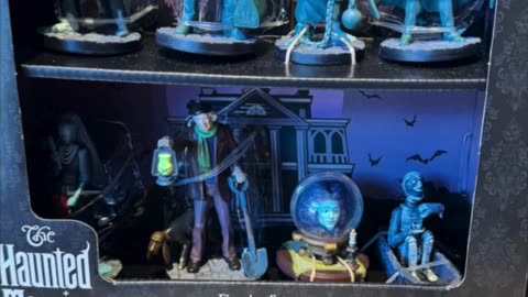 Disney Parks The Haunted Mansion Figurine Playset #shorts