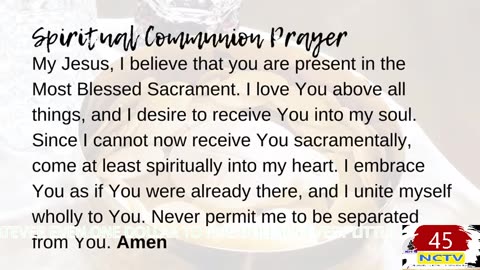 NCTV45 CATHOLIC MASS HOLY SPIRIT PARISH (ST VITUS) 9:00 AM MON NOV 10 2025