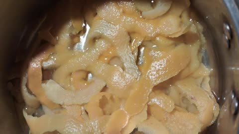 Boiled ORGANIC Orange Peel Enhances All Diets