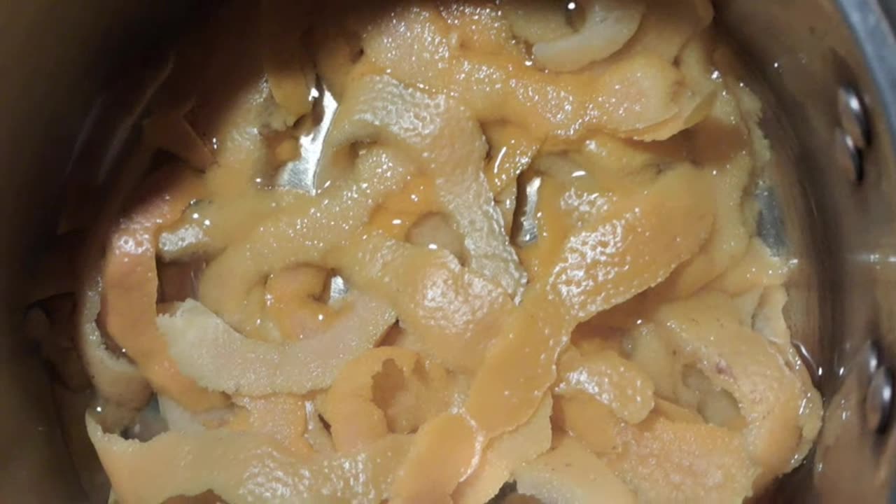 Boiled ORGANIC Orange Peel Enhances All Diets