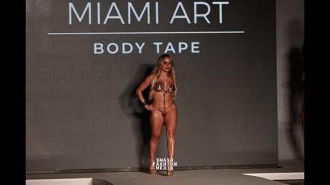 🔥 Miami Art Body Tape Fashion Show | Black Tape Project at Miami Swim Week 2023
