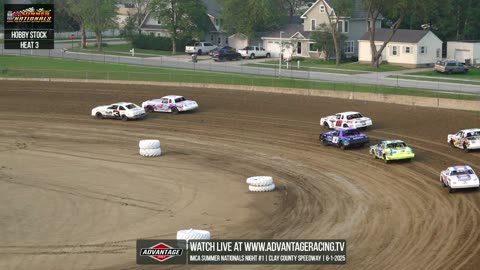 IMCA Summer Nationals Night #1 | Clay County Speedway | LIVE Look-In | 6-1-2025