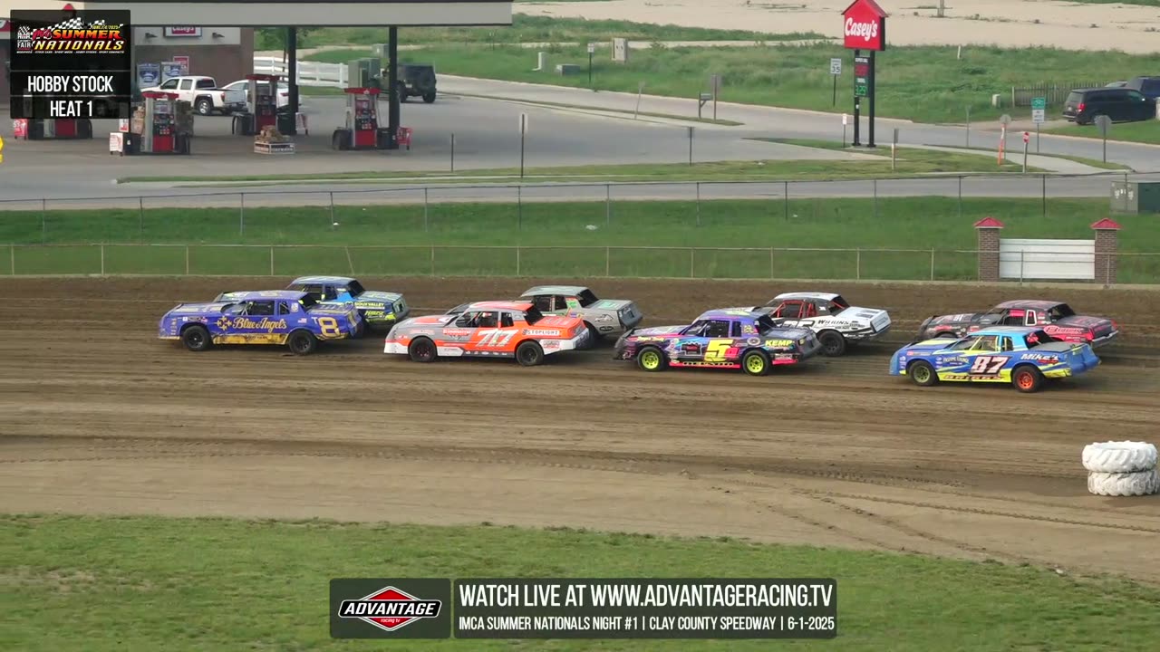 IMCA Summer Nationals Night #1 | Clay County Speedway | LIVE Look-In | 6-1-2025