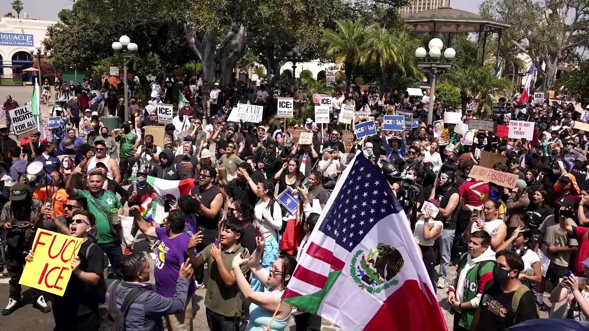 Trump backs arrest of Californias Newsom amid LA protests