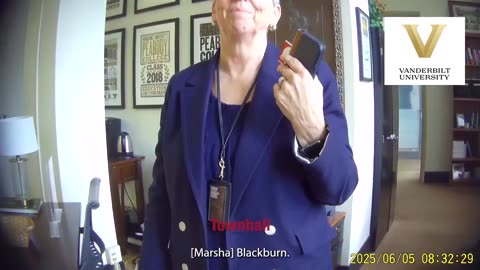 Vanderbilt U's Janet Roberts was CAUGHT ON CAMERA