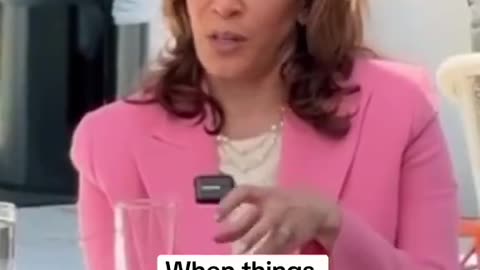 Kamala Harris talks about redistricting