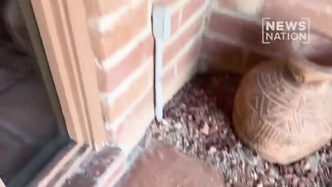 Outside of Savannah Guthrie Mother’s home - blood splatter