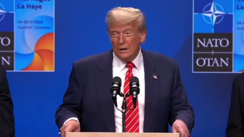 President Trump’s Full Statement at NATO Summit
