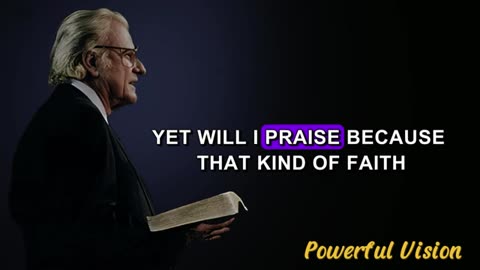 God Is Using Your Stress for Something Greater _ Billy Graham